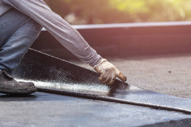 Professional Crawl Space Encapsulation technician working in Armada, MI